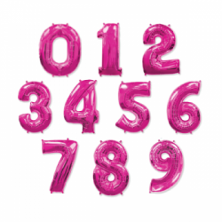 Цифра Слім рожева