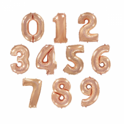 Цифра Слім розове золото